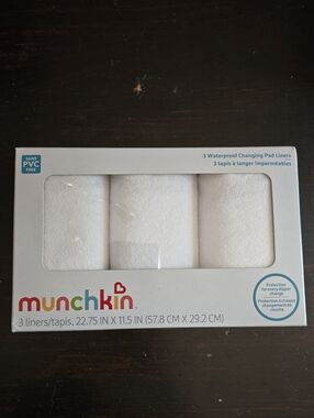 Munchkin Waterproof Changing Pad Liners